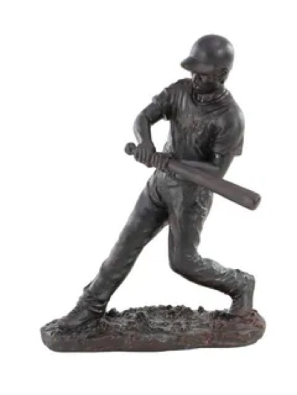 Hobby Lobby Brown Resin Baseball #25 Statue Decor Figure